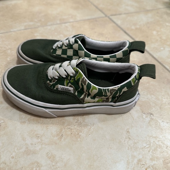 Green multi pattern Vans Sz 12C - Picture 6 of 6
